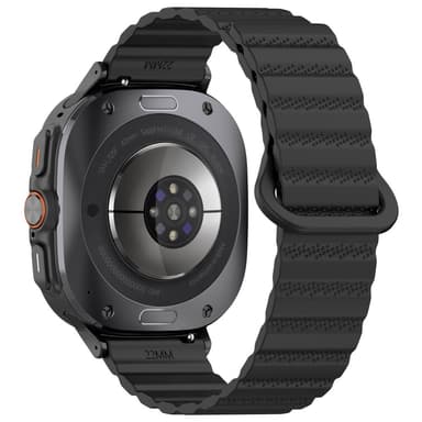 SKALO TPU Magnetarmband Samsung Watch Ultra 47mm - Svart