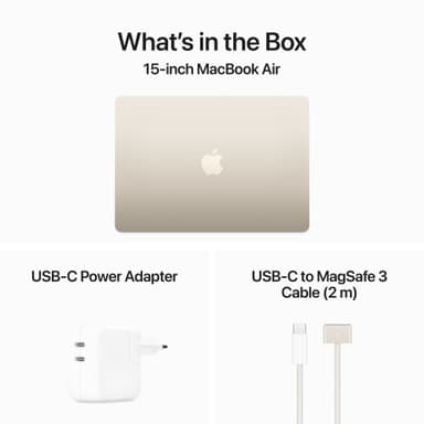 MacBook Air 15.3 M3 16/256GB (Starlight)
