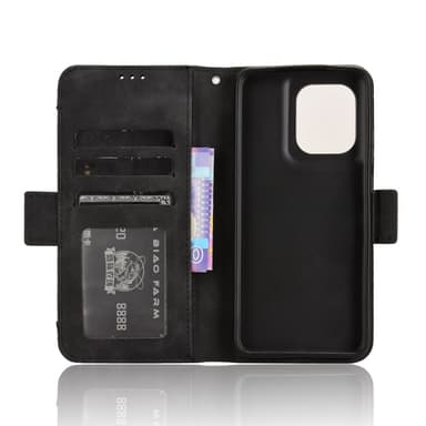 SKALO Motorola Edge 50 Neo 5G 6-FACK Plånboksfodral - Svart