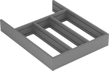 Epoq Flex infälld bestickbricka 40 cm (antracit)