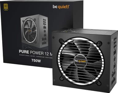 be quiet! PURE POWER 12 M 750W strömförsörjning