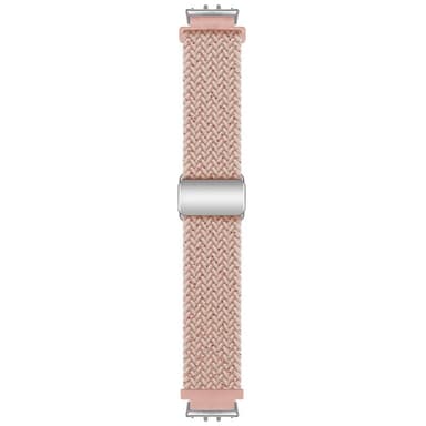 Flätat magnetiskt klockarmband Samsung Galaxy Fit 3 - Starlight Pink