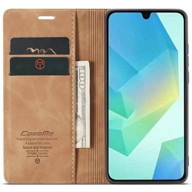 CaseMe mobilfodral 013 Samsung Galaxy A16 5G - Brun