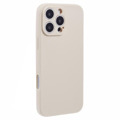 SKALO iPhone 16 Pro Ultratunn TPU-Skal - Vit
