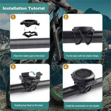 Cykelhållare med snabbkoppling till Garmin MARQ Adventurer (Gen2)