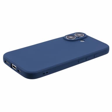 SKALO iPhone 16 Plus Ultratunn TPU-Skal - Blå