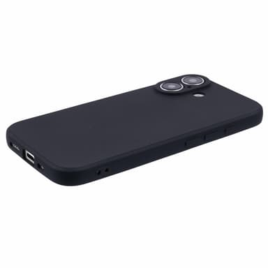 SKALO iPhone 16 Plus Ultratunn TPU-Skal - Svart