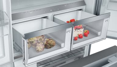 Bosch Serie 8 Fristående Kyl/Frys KFF96PIEP (rostfri)
