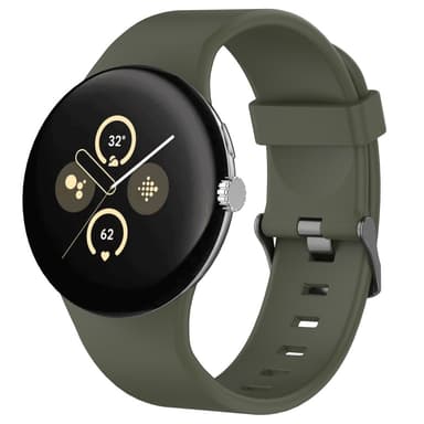 SKALO Silikonarmband Google Pixel Watch 3 45mm - Grön