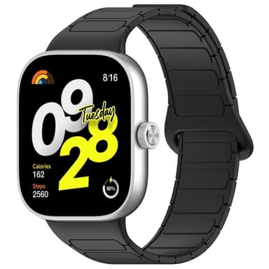 SKALO TPU Magnetarmband Xiaomi Redmi Watch 4 - Svart