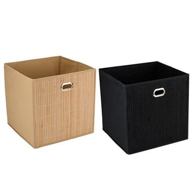 Alpina Fällbar förvaringslåda 31x31x31cm - Svart