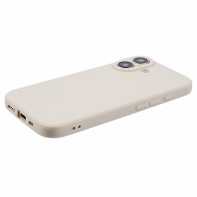 SKALO iPhone 16 Ultratunn TPU-Skal - Vit