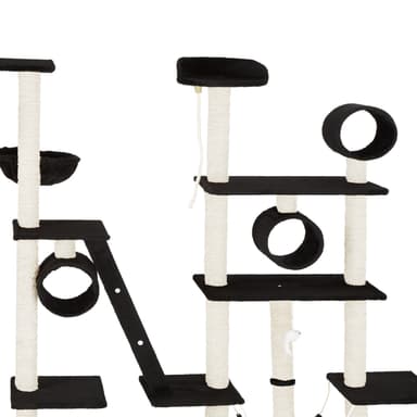 tectake Klösträd Snooky 261cm - svart