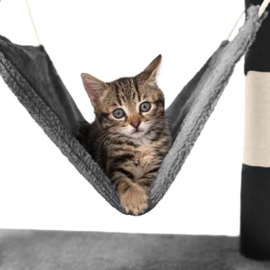 tectake Katt klösträd, klösmöbel Sabrina - grå