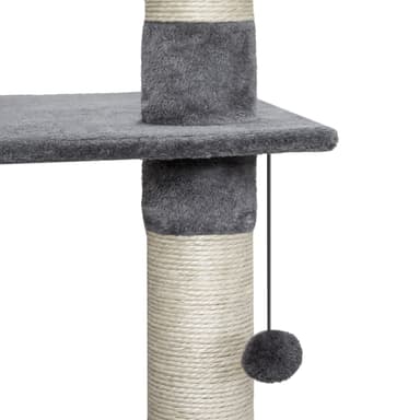 tectake Klösträd katt, klösmöbel Hansi - grå