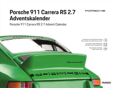 Porsche 911 Carrera RS adventskalender