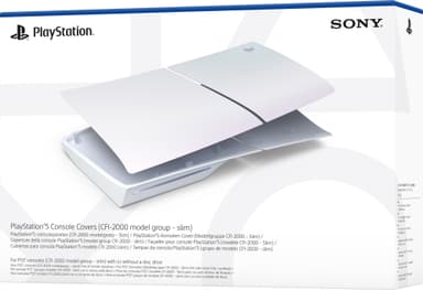 PS5 Slim Standard konsolskydd (Pearl)