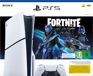 PlayStation 5 Slim Standard Edition (Fortnite-paket)