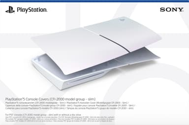 PS5 Slim Standard konsolskydd (Pearl)
