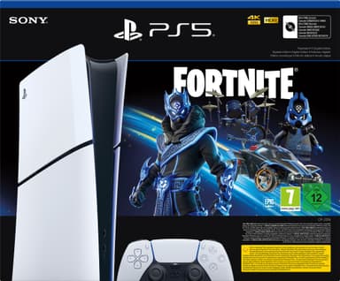 PlayStation 5 Slim Digital Edition (Fortnite-paket)