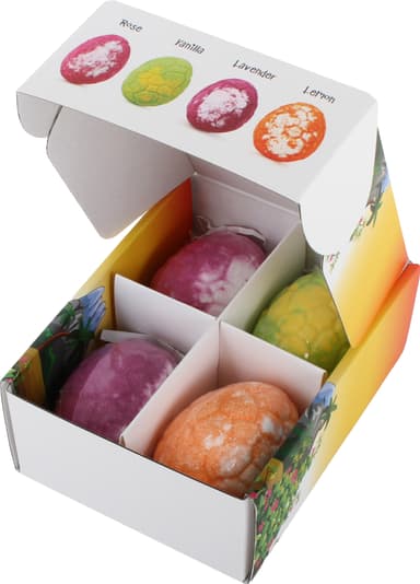 A Bath Dinosaur Egg badbomb A100005 (rosa, grön, orange)