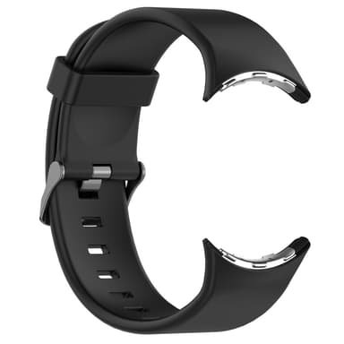 SKALO Silikonarmband Google Pixel Watch 3 45mm - Svart