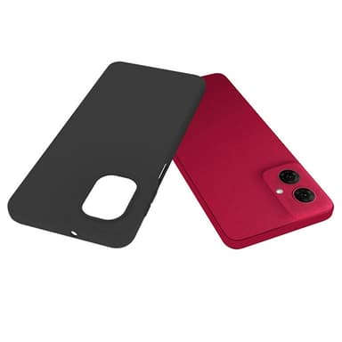 SKALO Motorola Moto G55 5G Mattsvart Ultratunn TPU-Skal