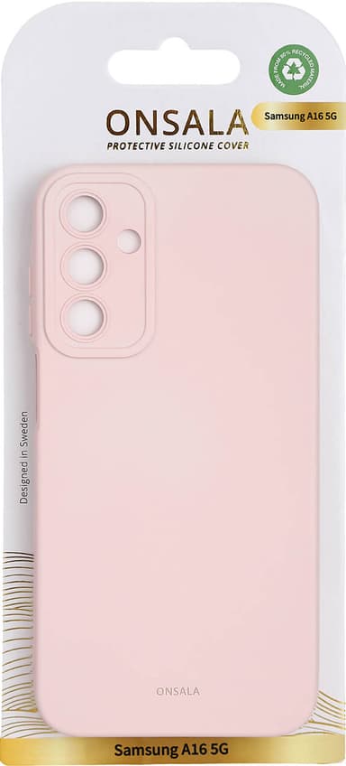 Onsala Samsung Galaxy A16/A16 5G silikonfodral (rosa)