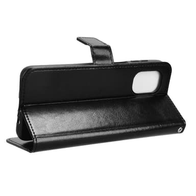 SKALO Motorola Moto G55 5G PU-Läder Plånboksfodral - Svart