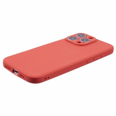 SKALO iPhone 16 Pro Ultratunn TPU-Skal - Röd