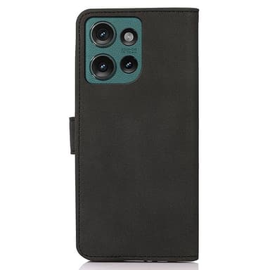 SKALO Motorola Edge 50 Neo 5G KHAZNEH Plånboksfodral i PU-Läder - Svart