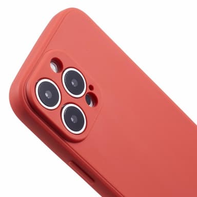 SKALO iPhone 16 Pro Ultratunn TPU-Skal - Röd