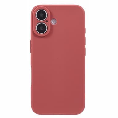 SKALO iPhone 16 Plus Ultratunn TPU-Skal - Röd