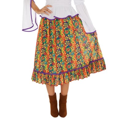 tectake Maskeraddräkt Dam Hippie Kärlek