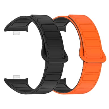 SKALO TPU Magnetarmband Xiaomi Redmi Watch 4 - Orange