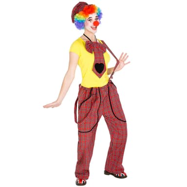 tectake Clowndräkt Pepa