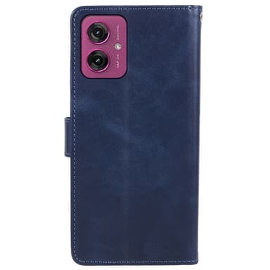 SKALO Motorola Moto G55 5G Premium Plånboksfodral - Blå