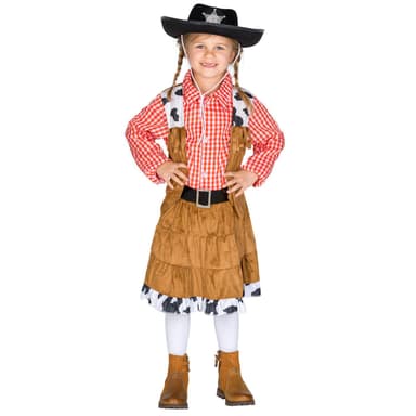 tectake Maskeraddräkt Cowgirl Texas