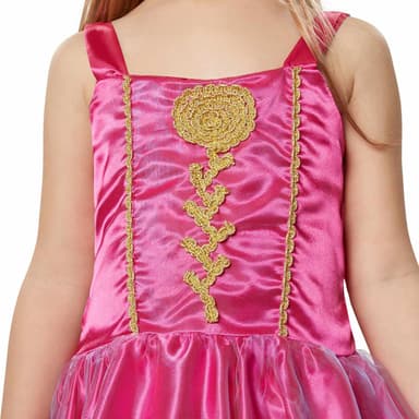 tectake Maskeraddräkt Flicka Prinsessan Ros