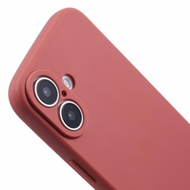 SKALO iPhone 16 Plus Ultratunn TPU-Skal - Röd