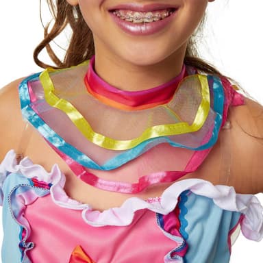 tectake Maskeraddräkt för barn neonfärgad clown