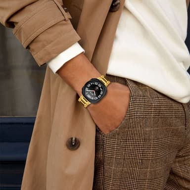 SKALO Länkarmband Samsung Watch Ultra 47mm - Guld