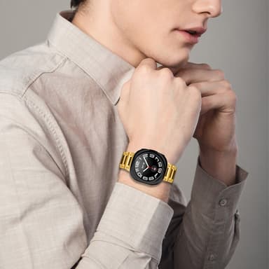SKALO Länkarmband Samsung Watch Ultra 47mm - Guld