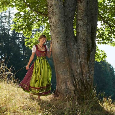 tectake Damklänning maxi dirndl Ruhpolding till Oktoberfest modell 2