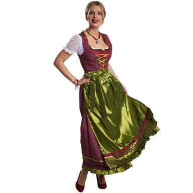 tectake Damklänning maxi dirndl Ruhpolding till Oktoberfest modell 2