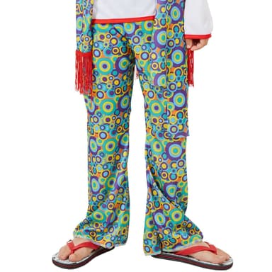 tectake Maskeraddräkt Pojke Cool Hippie