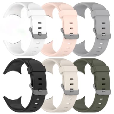 SKALO Silikonarmband Google Pixel Watch 3 45mm - Rosa