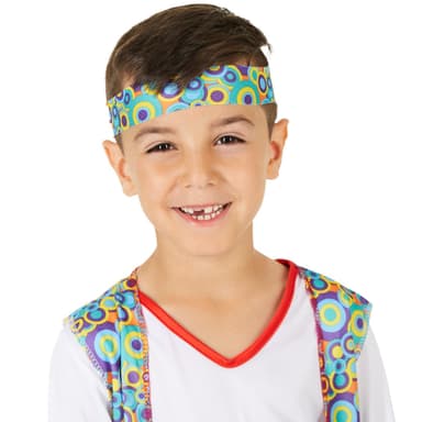 tectake Maskeraddräkt Pojke Cool Hippie