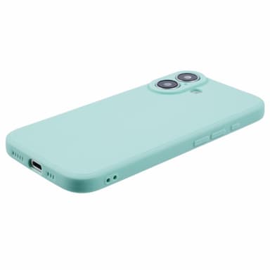 SKALO iPhone 16 Plus Ultratunn TPU-Skal - Turkos