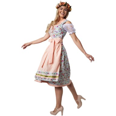 tectake Damklänning Erding midi dirndl oktoberfest modell 2